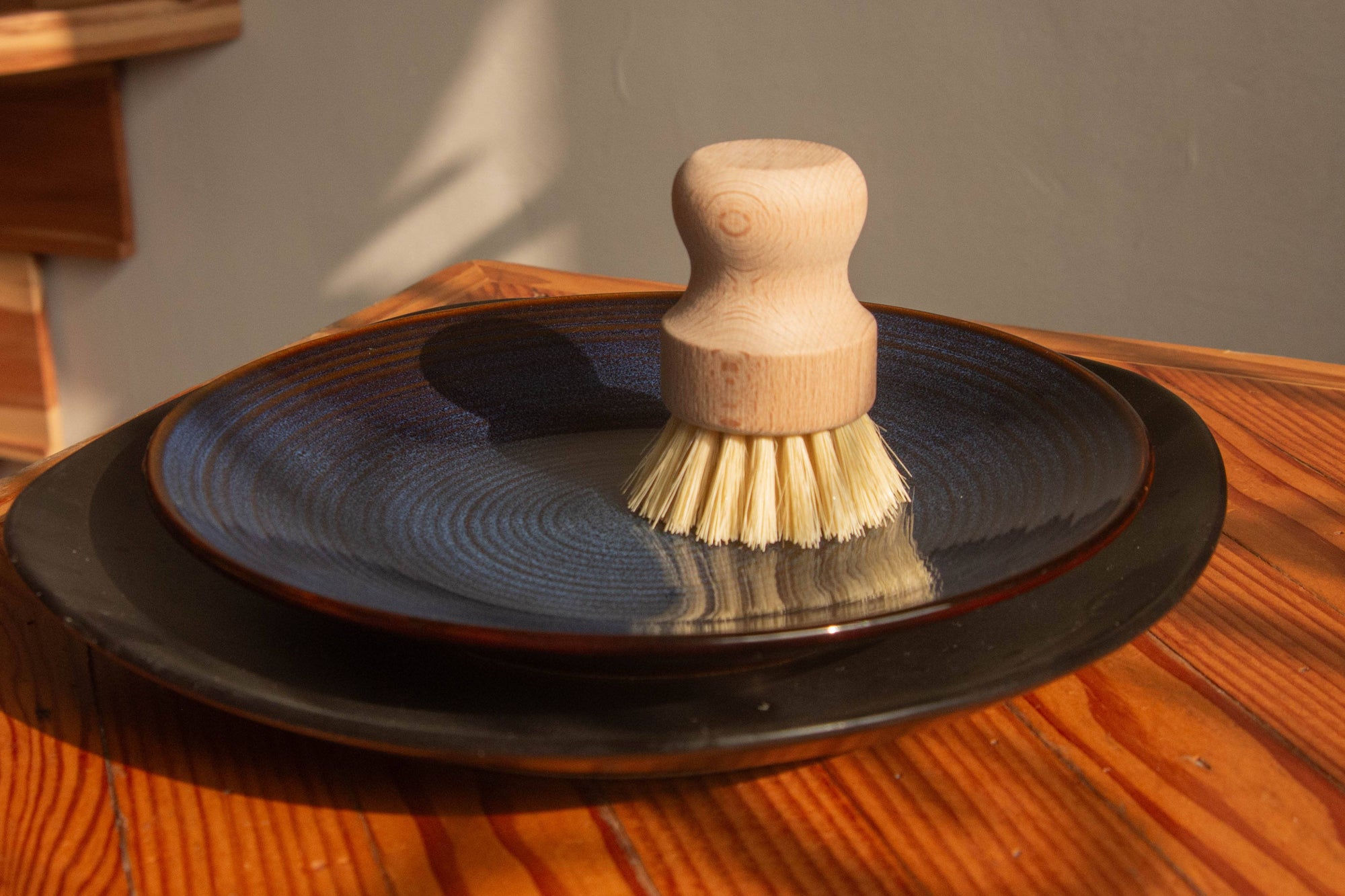 Dish Brush White Teakwood - CASA AGAVE®