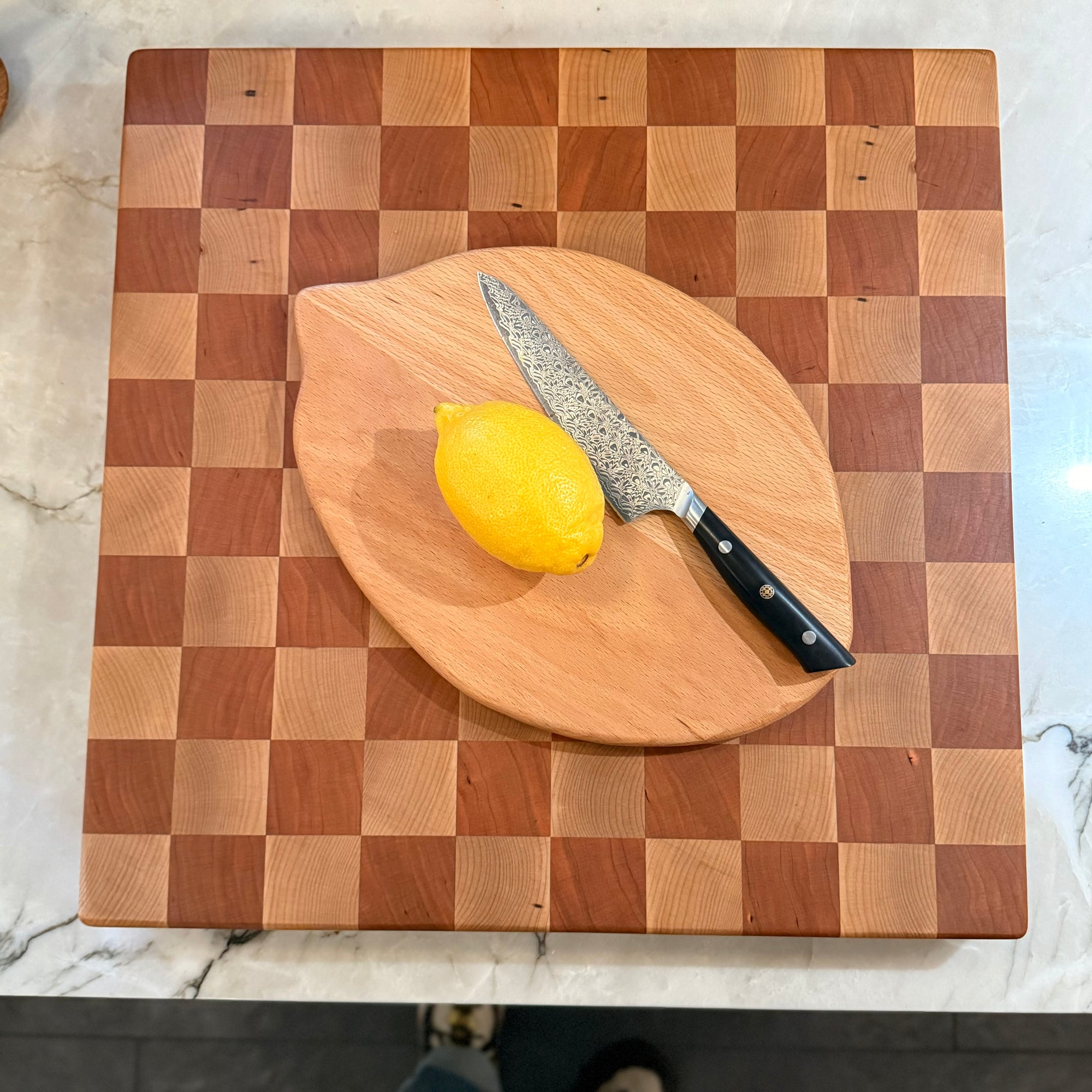 Cutting Board - Checkerboard - End Grain