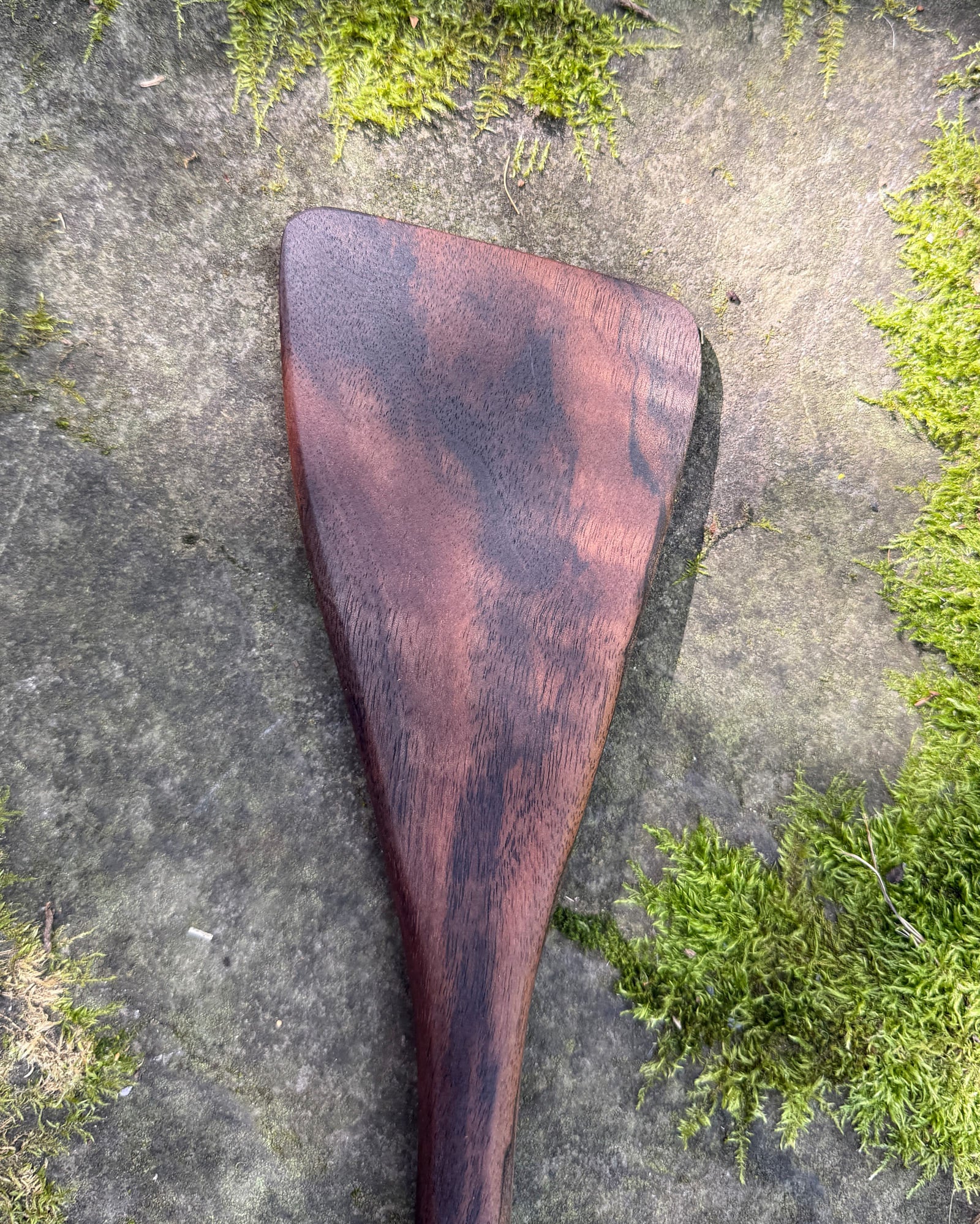 Stir-Fry Wood Spatula - Walnut
