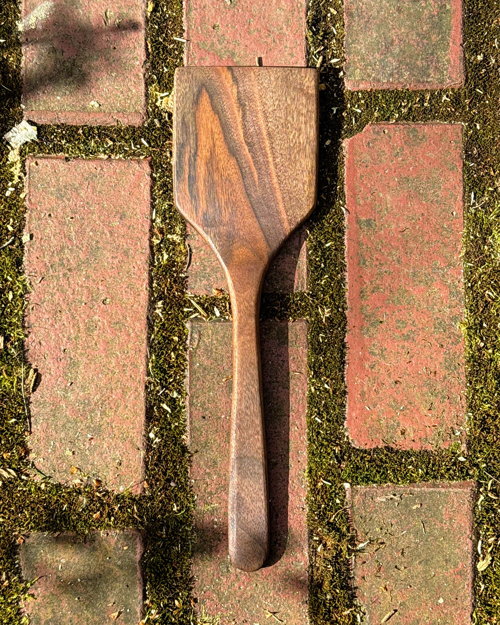 Roux Paddle - Walnut | Wide Blade Wood Spatula