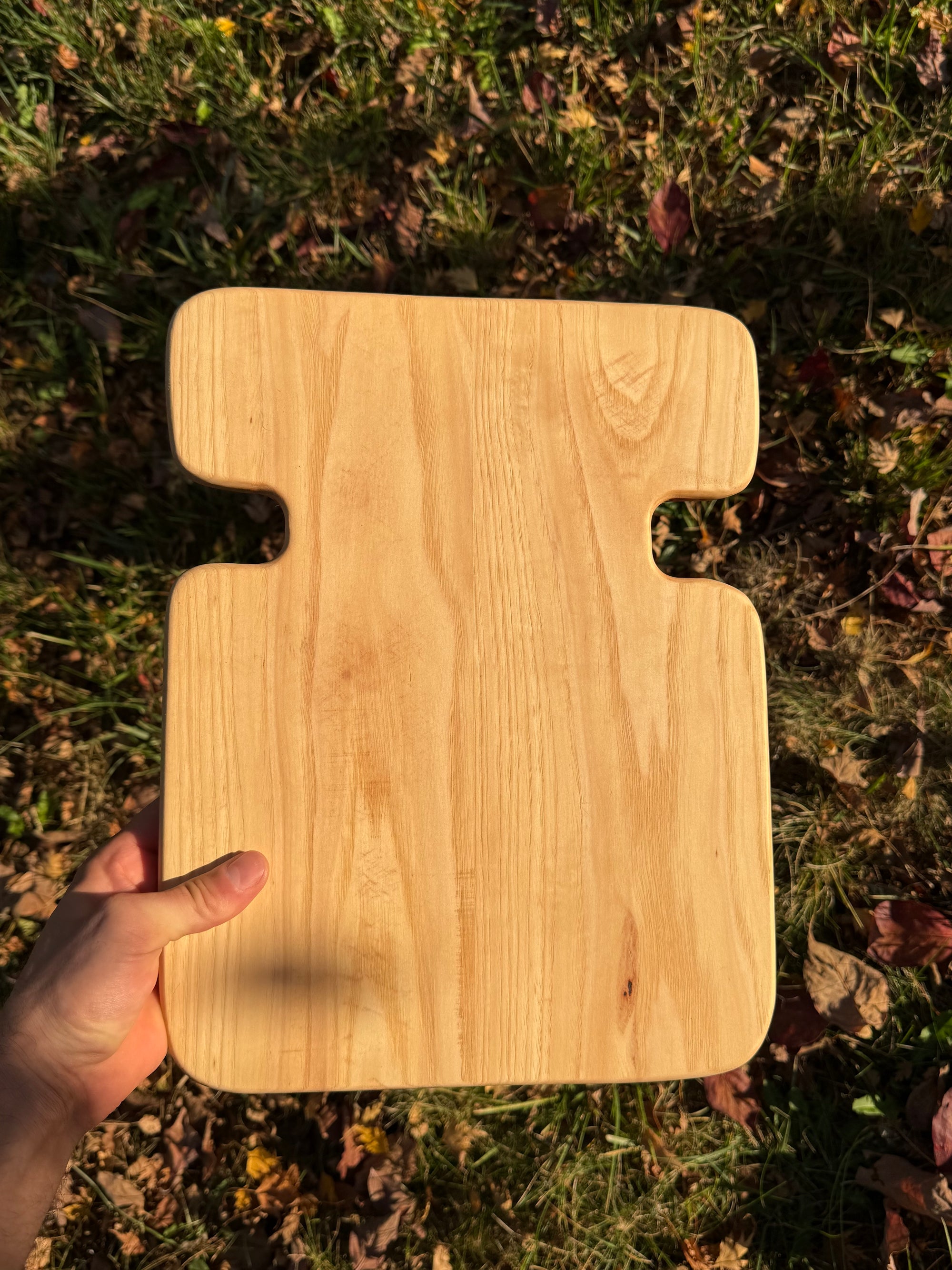 Handmade_Wood_Serving_Board_Honey_Pot