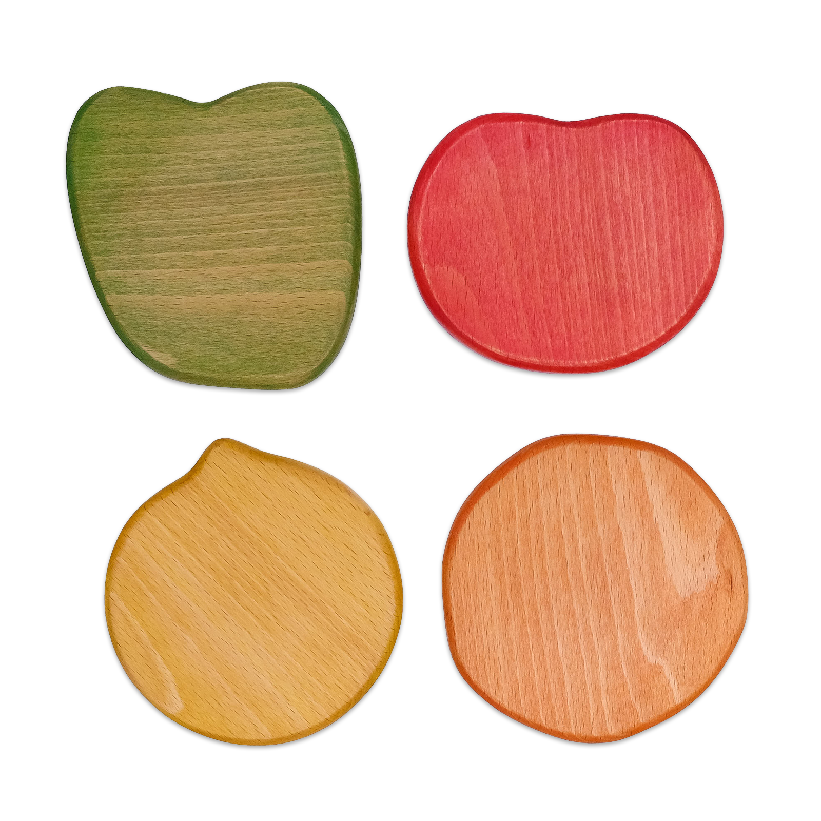 Coasters - Fruits Set of 4